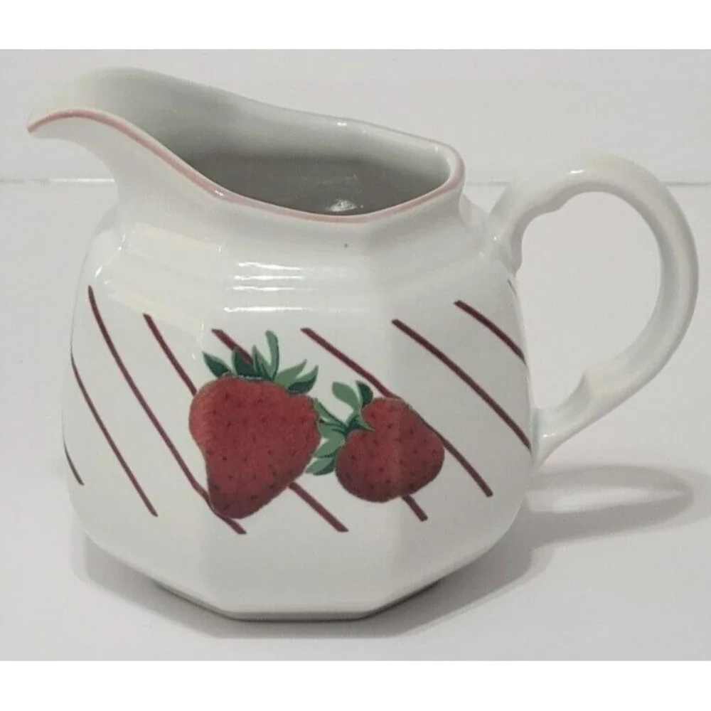 Vintage Mikasa Fresh Fruit Creamer DP 002 STRAWBERRIES Replacement